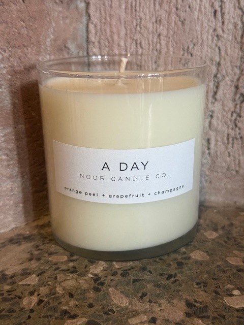 "A-Day" Candle, 10 Ounce, Orange, Grapefruit, Champagne