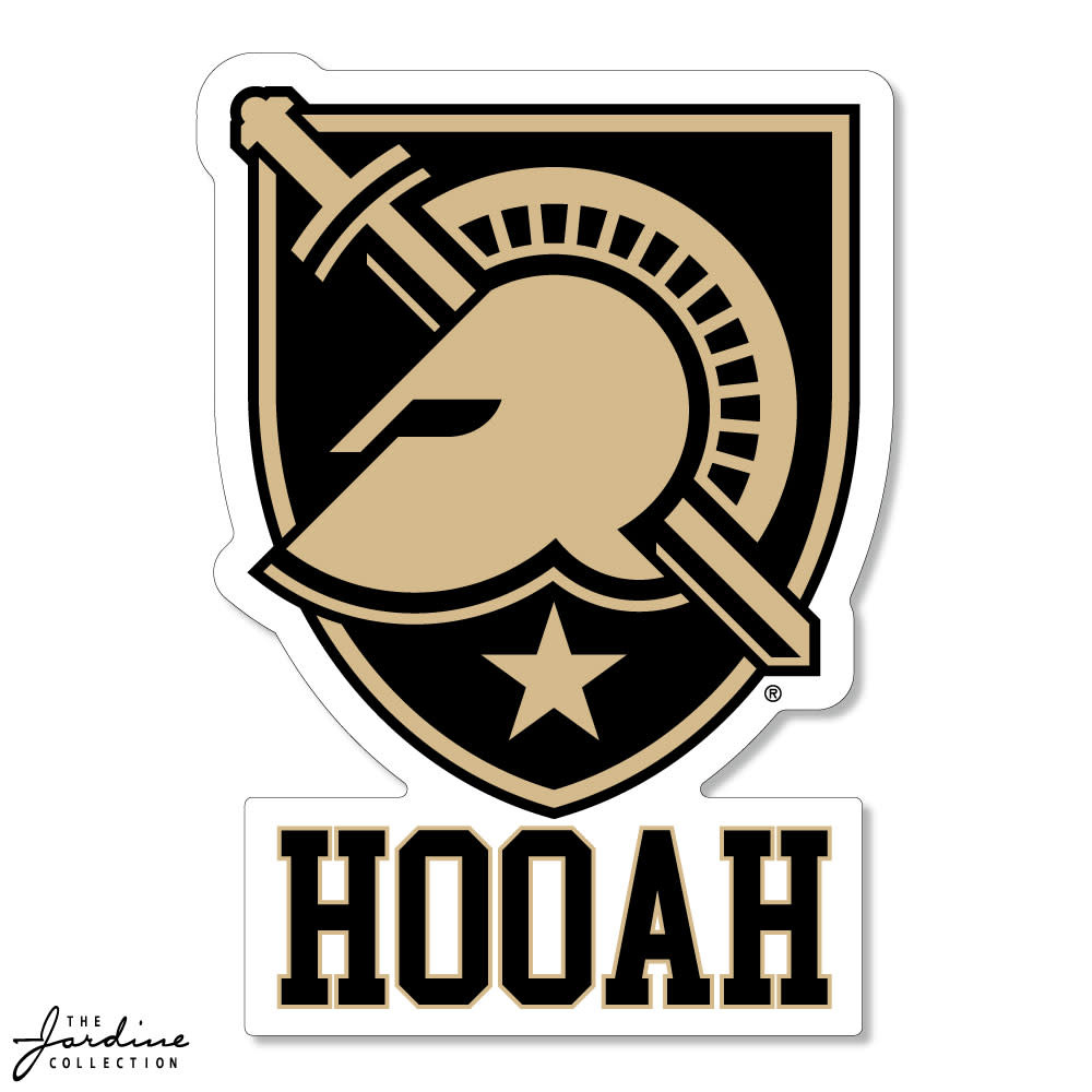 Textured Sticker,  HOOAH!, 3 inch