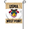 West Point Crest Garden Flag (without Pole)