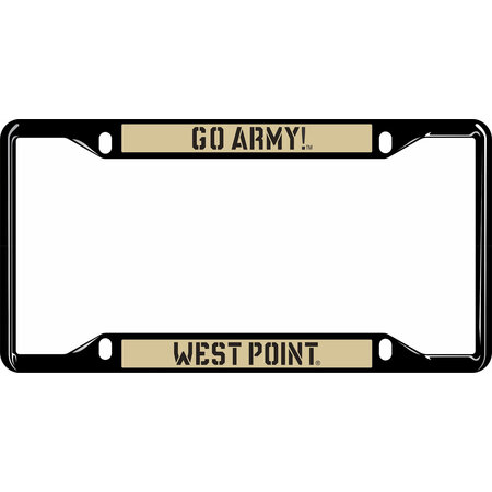 Go Army! West Point Full Color Dome License Plate Frame