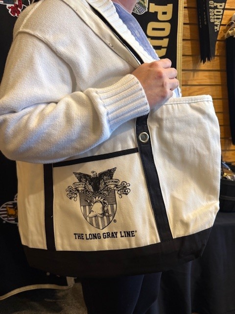 The Long Gray Line Canvas Boat Tote