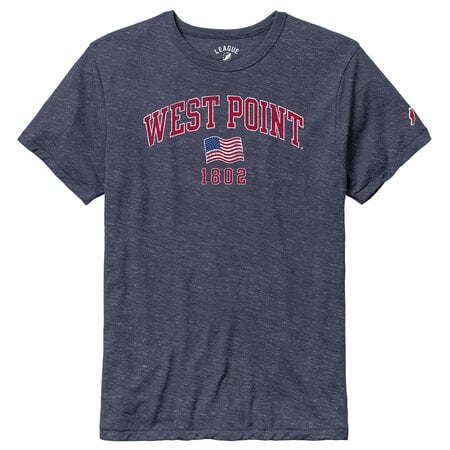League Collegiate West Point American Flag Tee