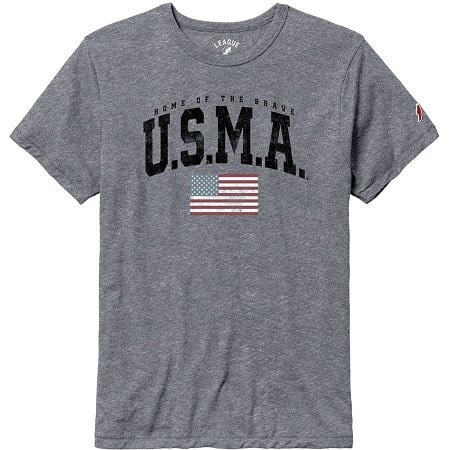 League Collegiate Home Of The Brave/USMA Tee, Unisex