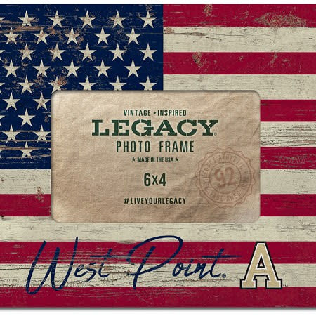 American Flag Picture Frame, 4" x 6"