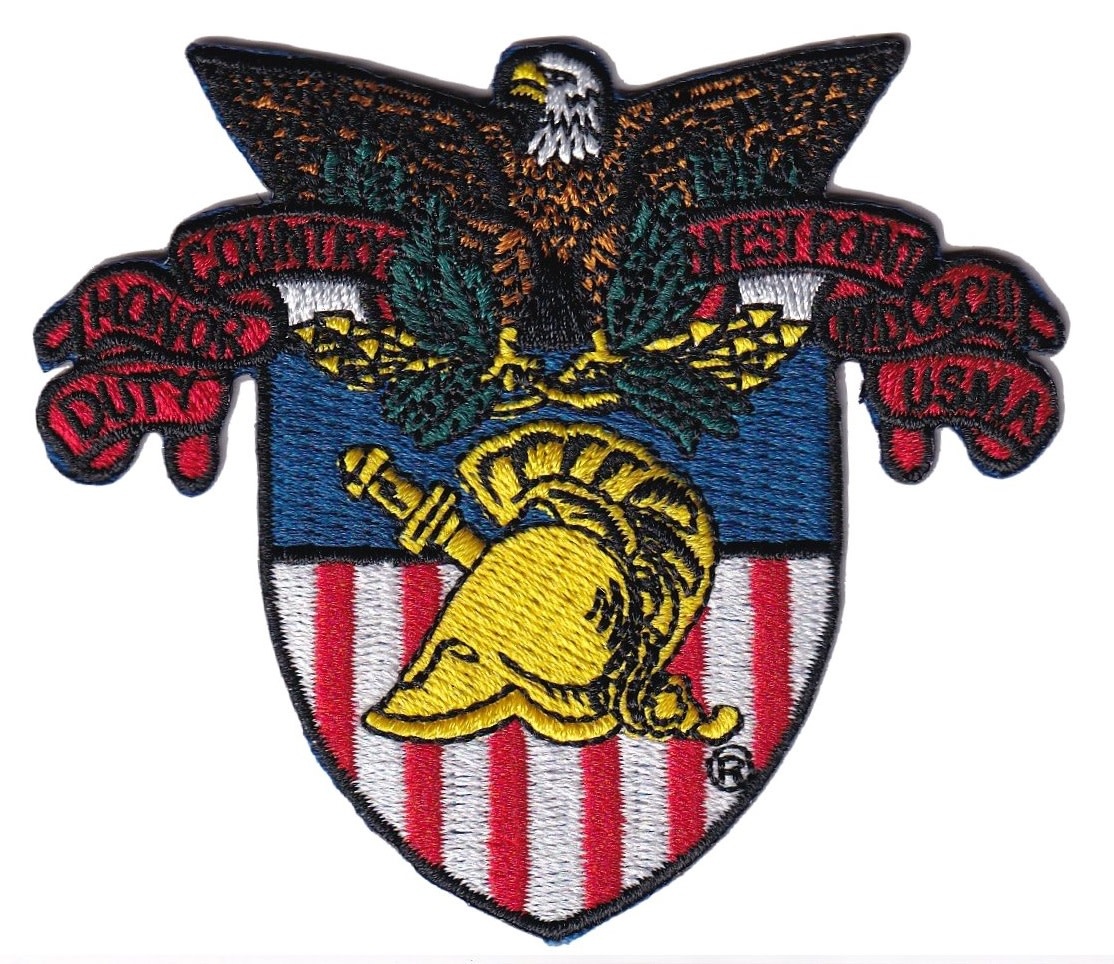 West Point Crest Patch, Iron-On, 3 Inch