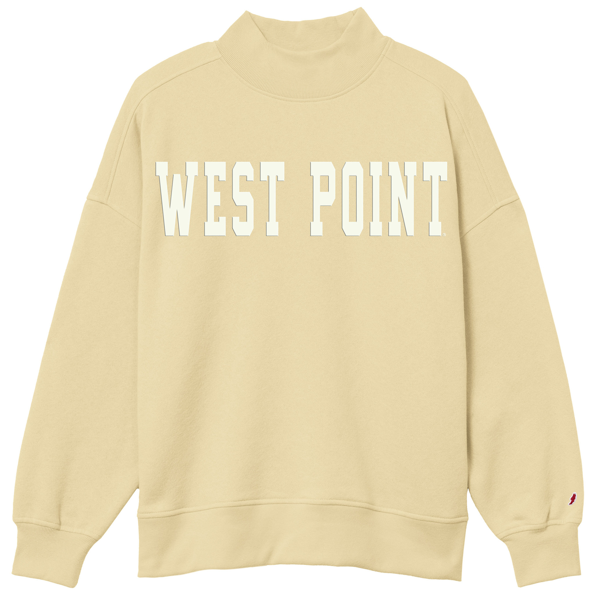 League Collegiate West Point Pastel Diana Mock Neck
