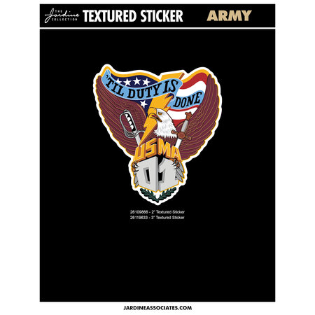 USMA 2001 Textured Sticker