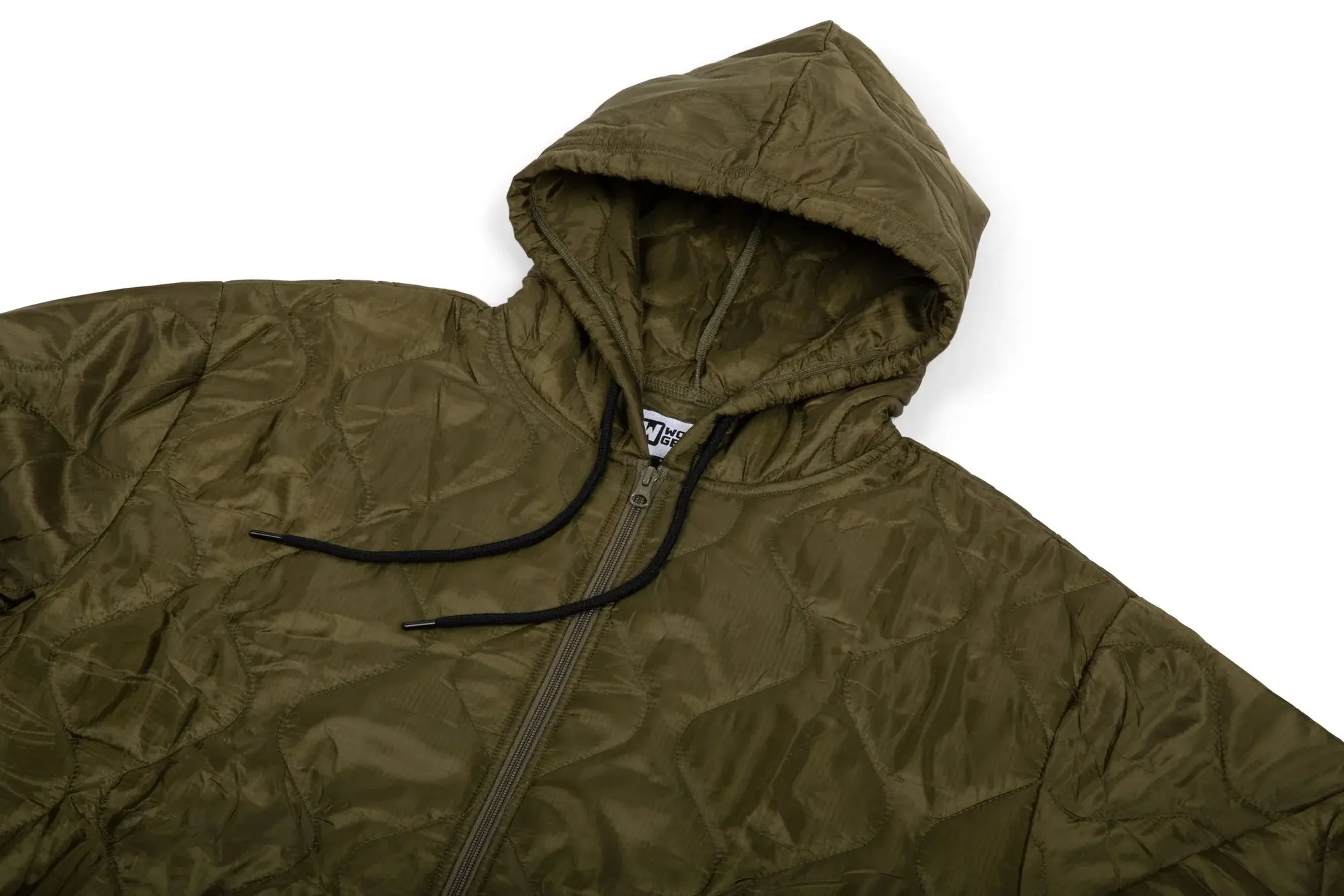 Woobie Hooded Jacket 2.0 Ranger Green w zipper and pocket