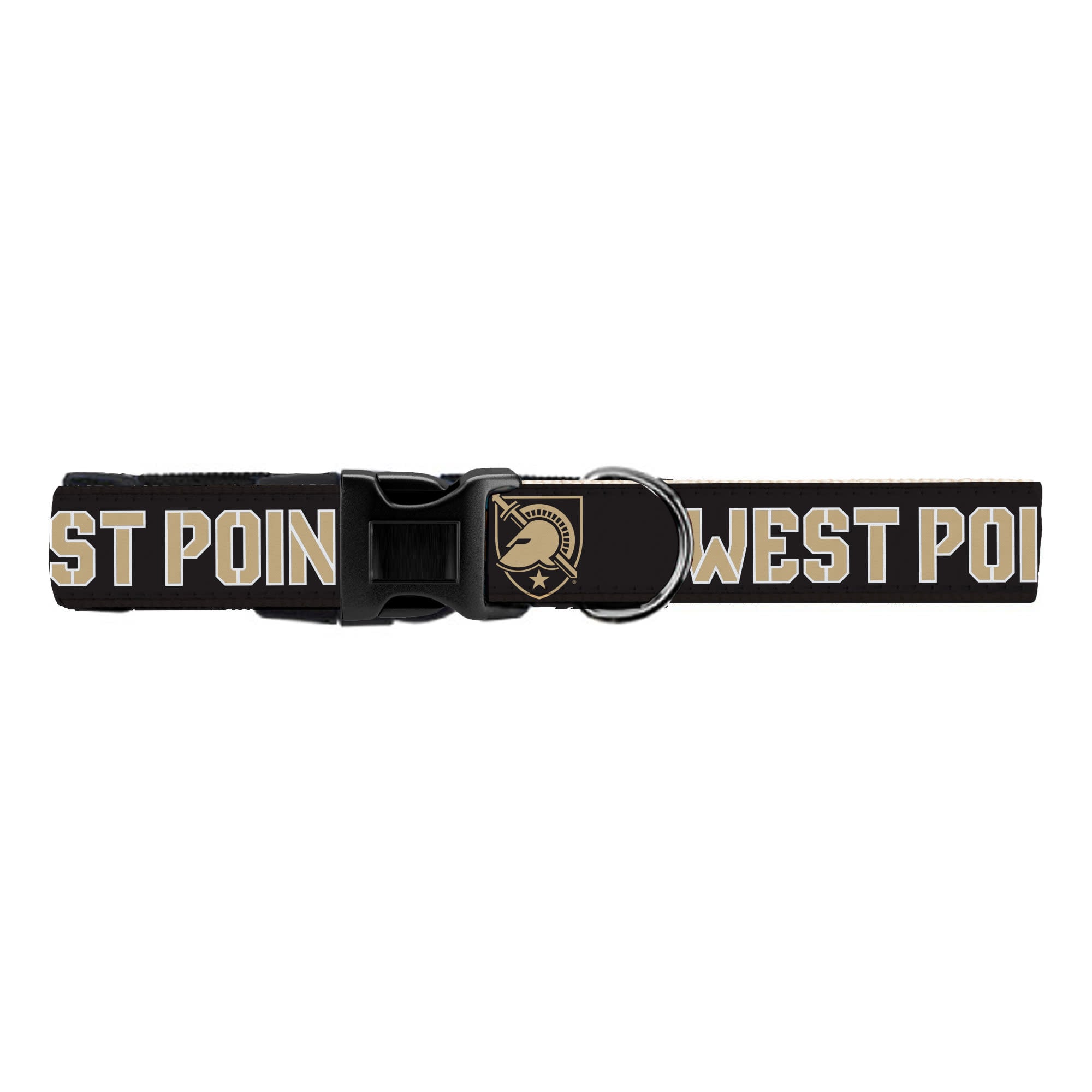West Point Dog Collar, 3/4 inch W, Adjustable