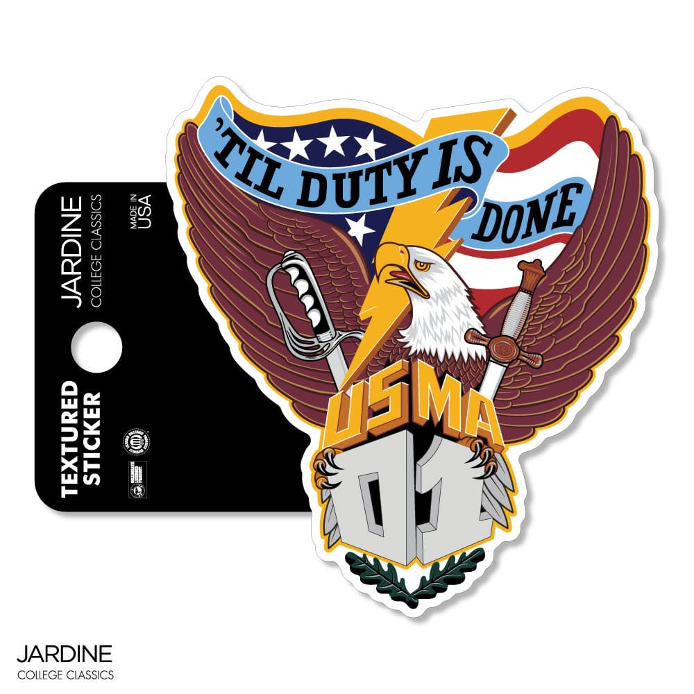 USMA 2001 Textured Sticker
