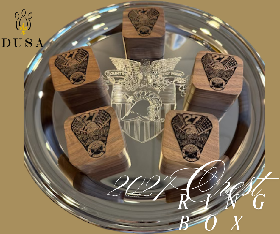 West Point Class of 2027 Crest Ring Box