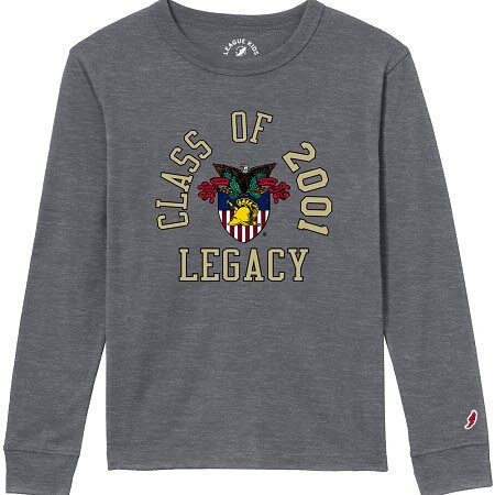 League Collegiate YOUTH West Point Class of 2001 Legacy Long Sleeve Tee