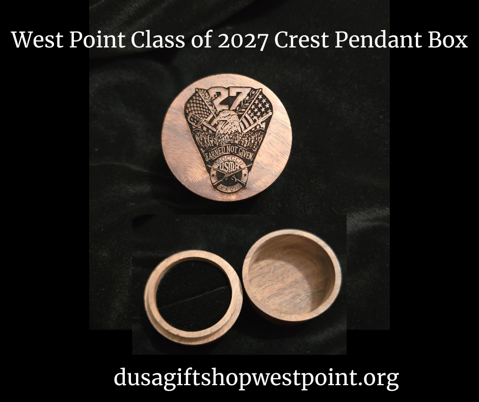 PREORDER: West Point Class of 2027 Crest Pendant Box