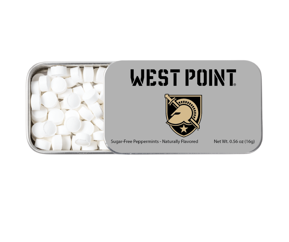 West Point Slide Mint Tin, .56 oz.