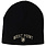 West Point No Cuff Beanie, Black