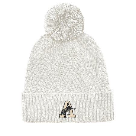 League Collegiate Bridger Textured Cuff Beanie, White