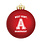 West Point Grandparent Shatterproof Ornament, Red