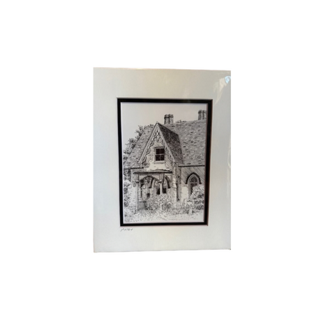 Gingerbread House Print (Quarters 146), 8 x 10 inches