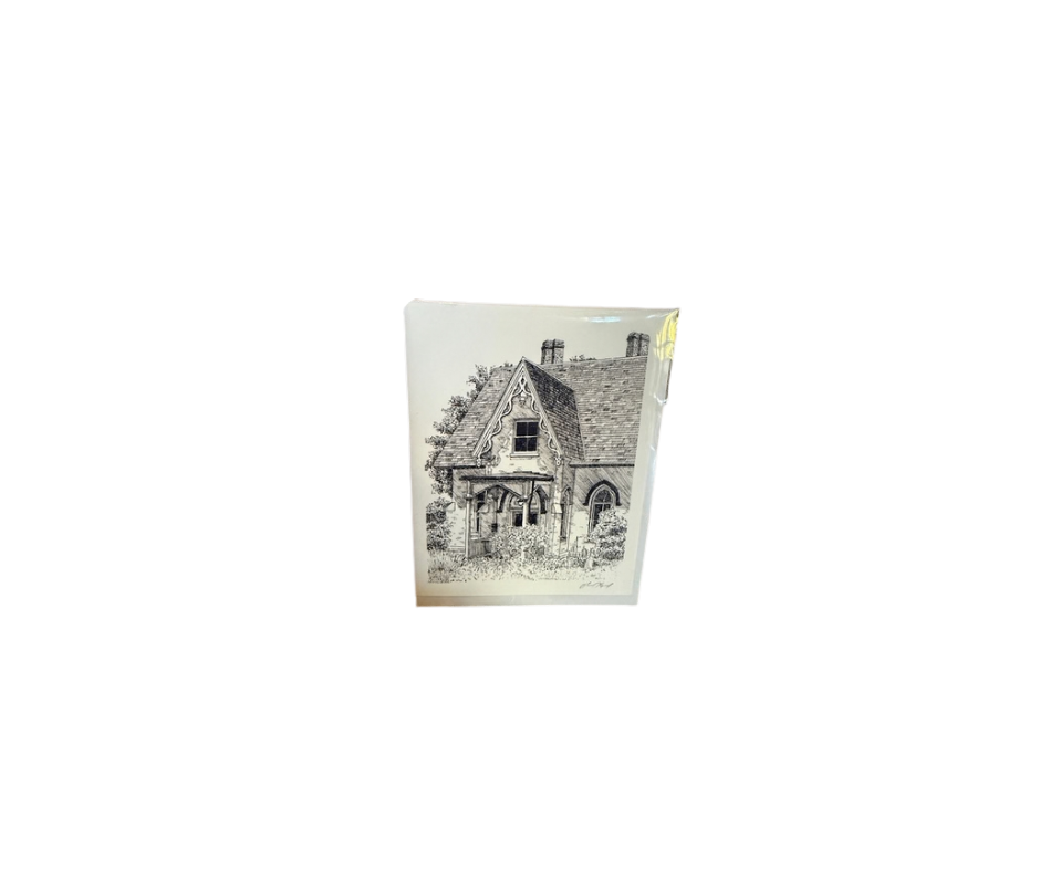 Gingerbread House Notecard (Quarters 146)