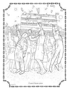 West Point Coloring Book