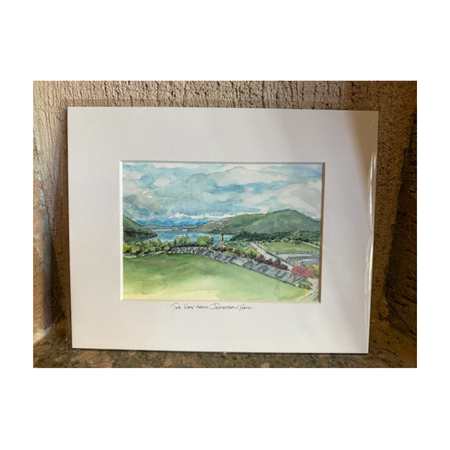 "The View from the Roof Terrace, Jefferson Hall" Print, 5 x 7 (M. Mullin)