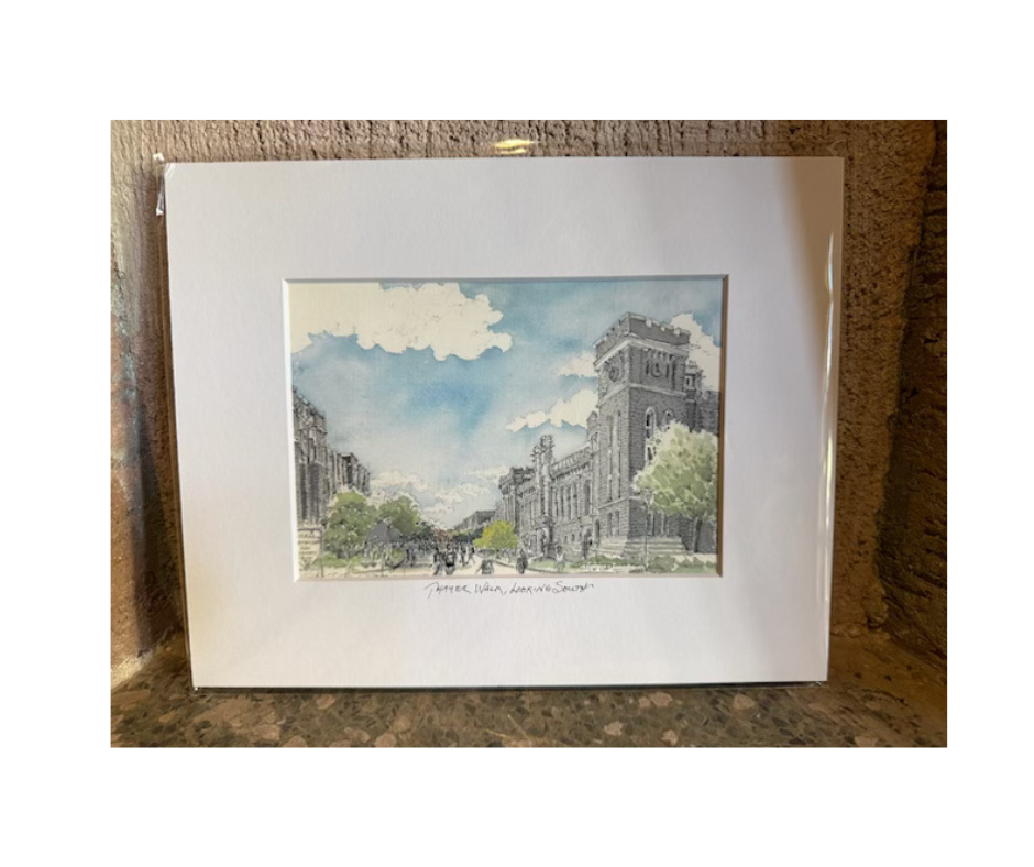 "Thayer Walk, Looking South" Print, 5 x 7 (M. Mullin)