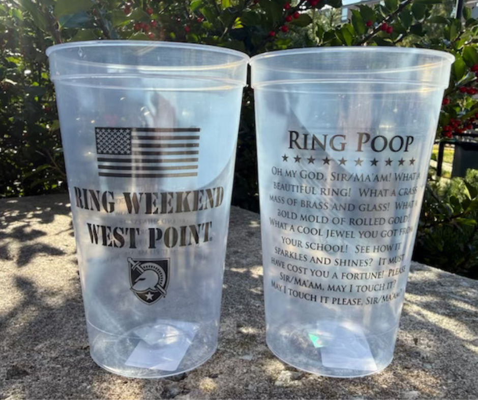 Ring Weekend Clear Stadium Cup, 22 oz.
