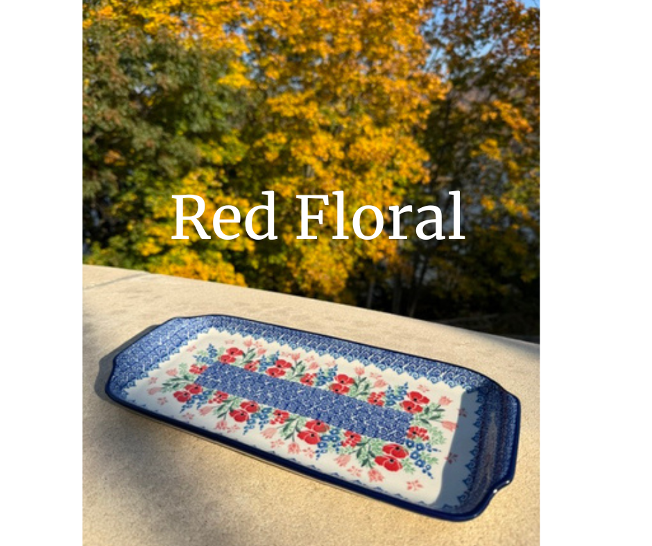 Bread Tray, Polish Pottery (410)