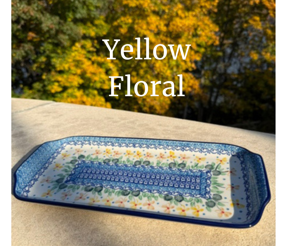 Bread Tray, Polish Pottery (410)