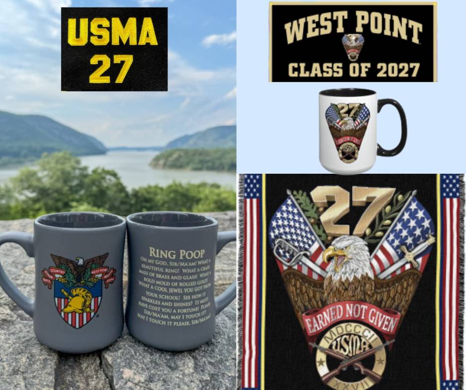 Ring Poop Mugs and USMA 2027 Gear