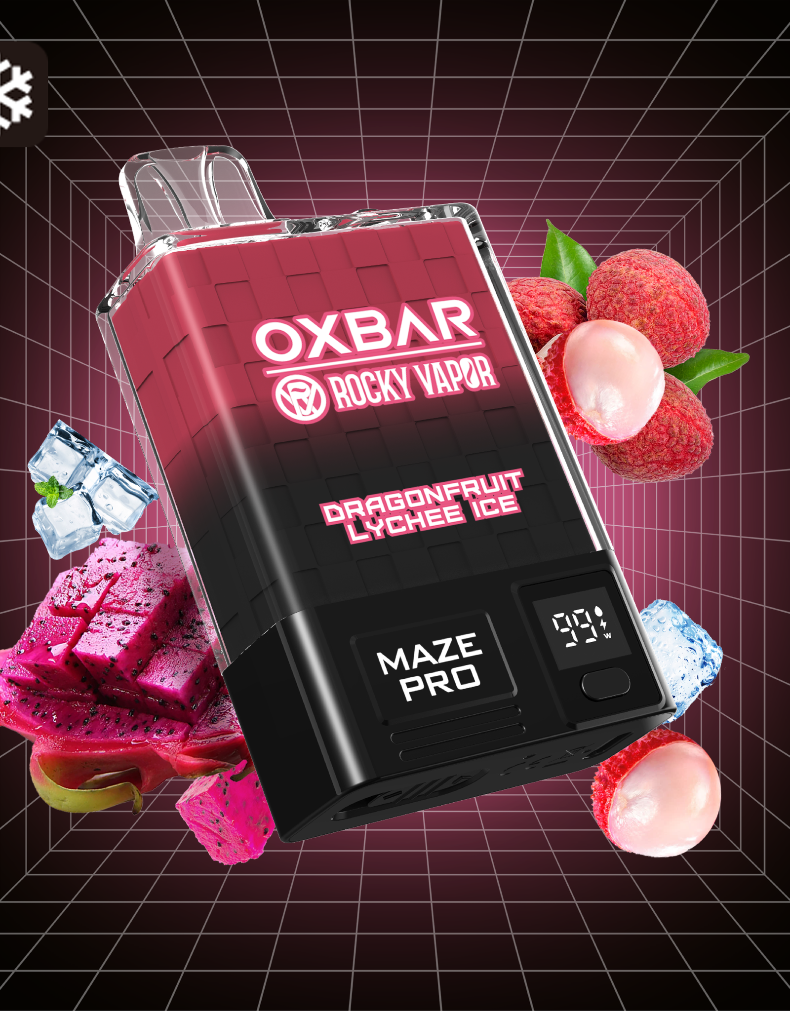 Rocky Vapor Oxbar Maze Pro