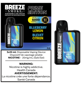 Breeze Prime Breeze Prime S50 6000 Puffs Disposable Vape