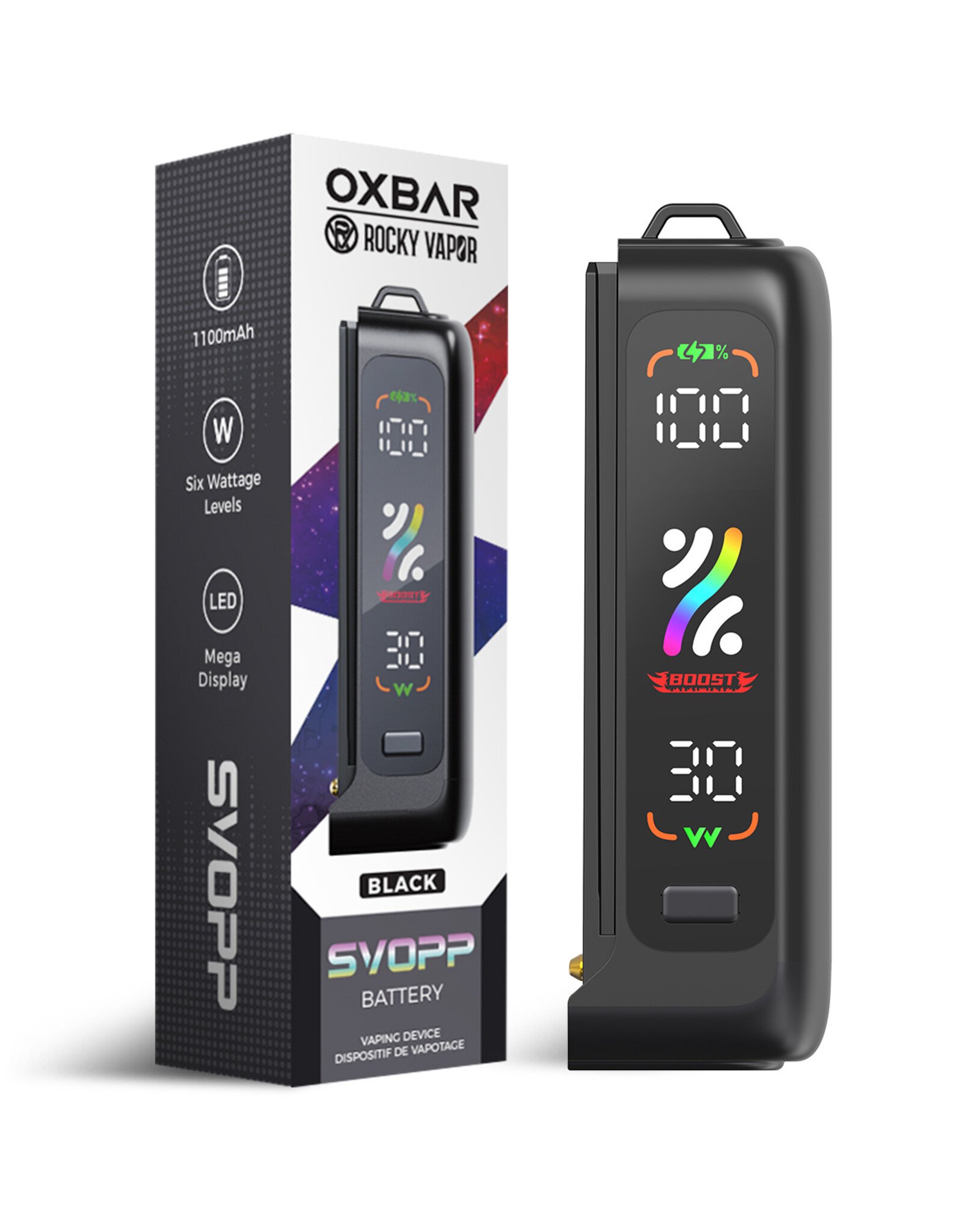 Svopp SVOPP ROCKY VAPOR OXBAR [DEVICE] 1100MAH