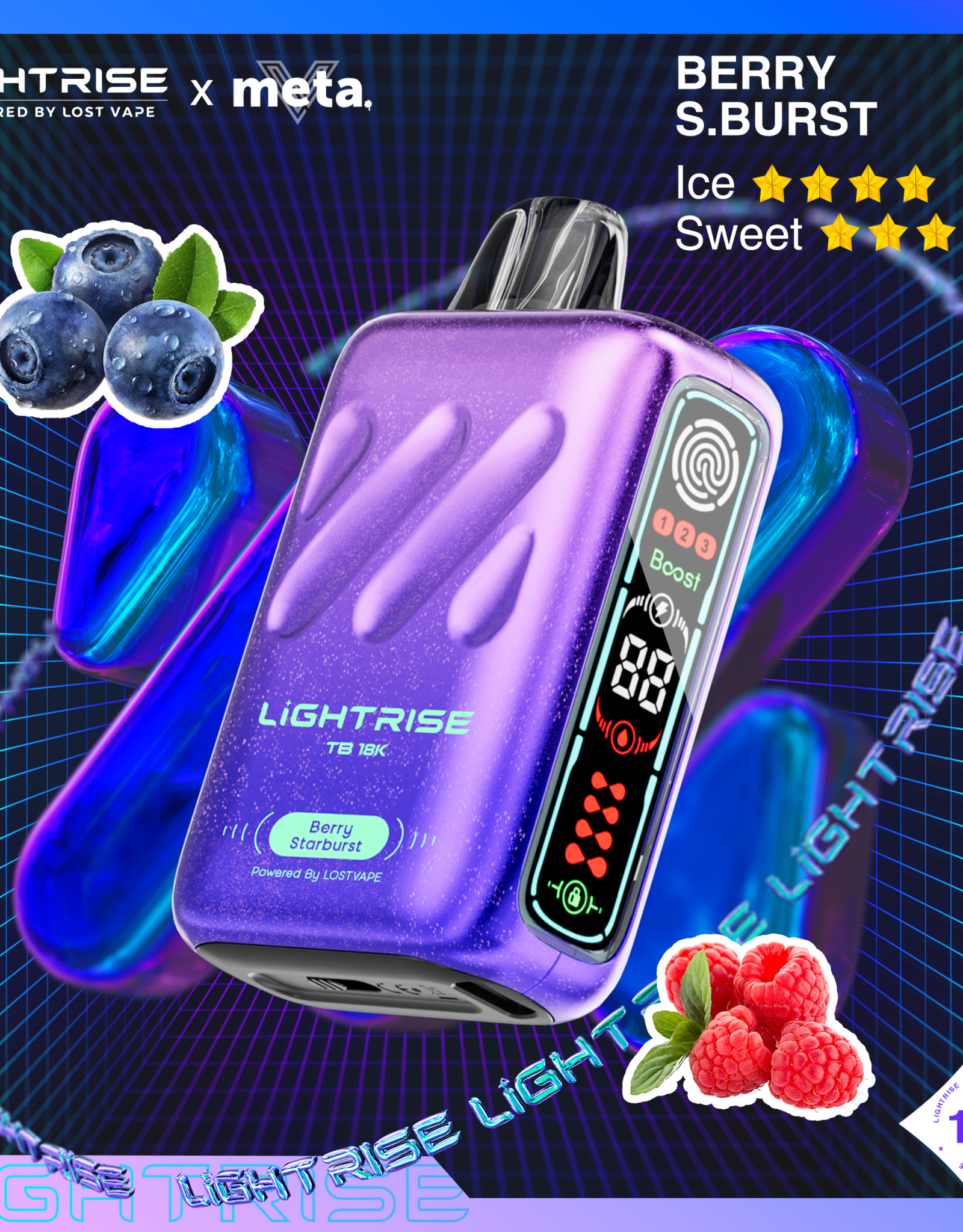 LOST VAPE Lost Vape Lightrise TB 18K Disposable