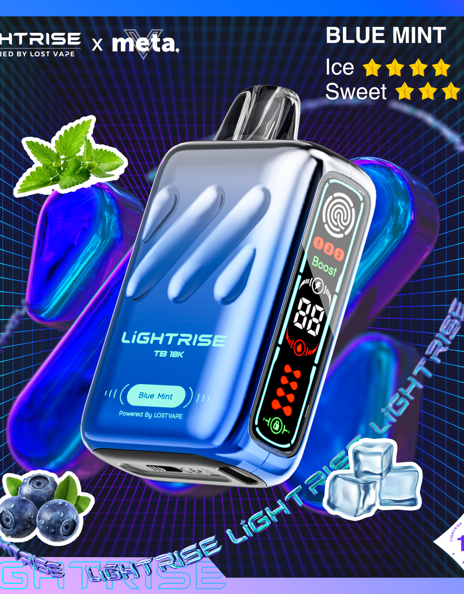 LOST VAPE Lost Vape Lightrise TB 18K Disposable