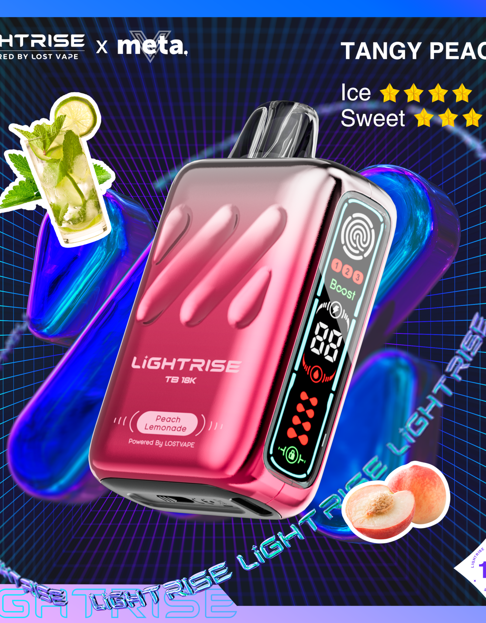 LOST VAPE Lost Vape Lightrise TB 18K Disposable