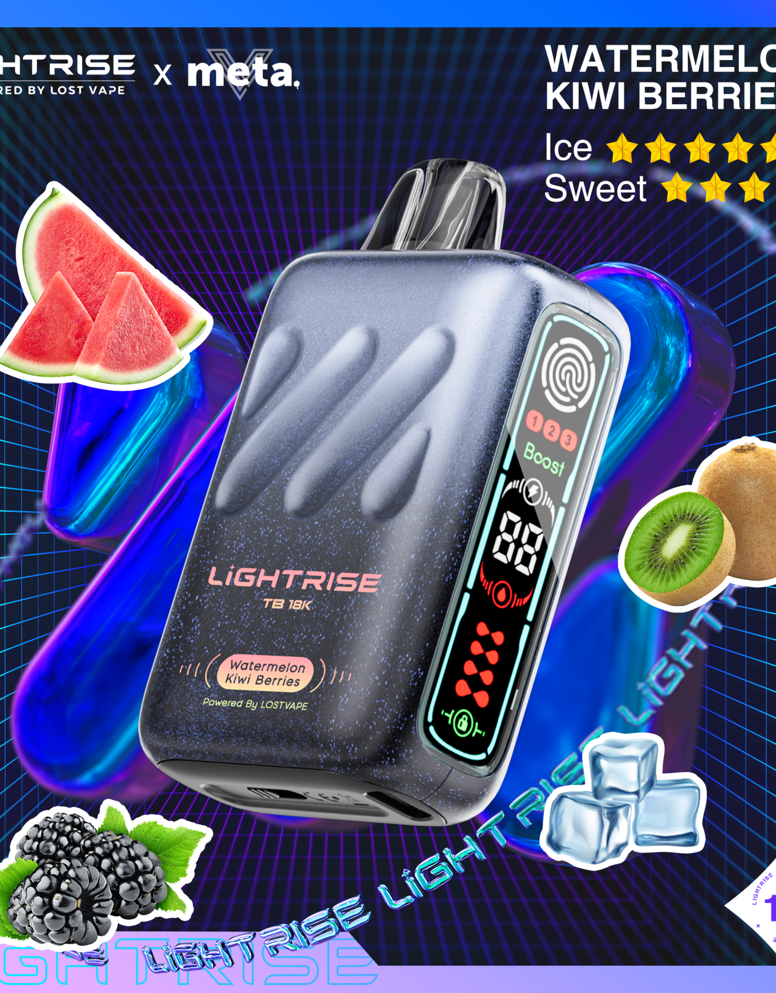 LOST VAPE Lost Vape Lightrise TB 18K Disposable