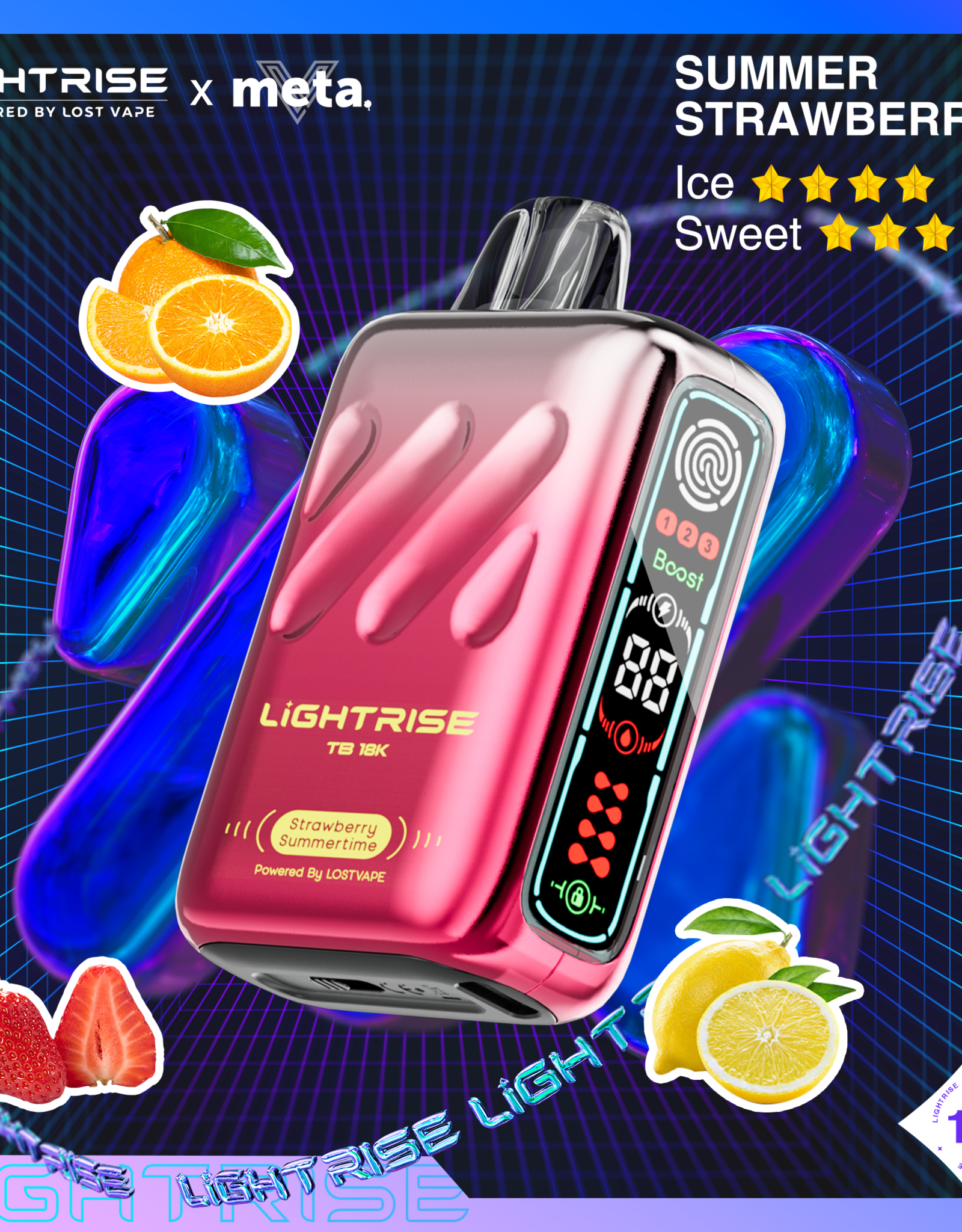 LOST VAPE Lost Vape Lightrise TB 18K Disposable