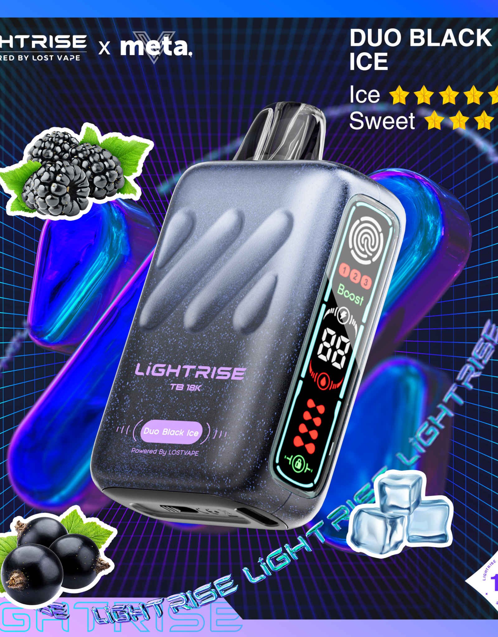 LOST VAPE Lost Vape Lightrise TB 18K Disposable