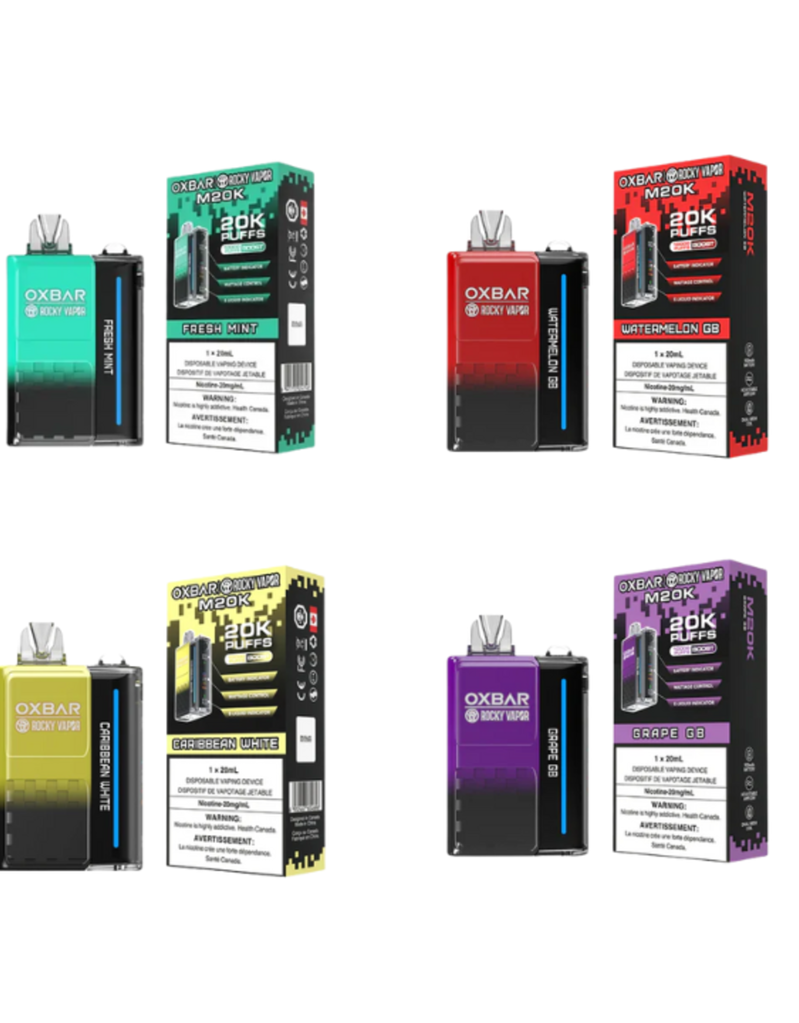 OxBar Rocky Vapor Oxbar M20K