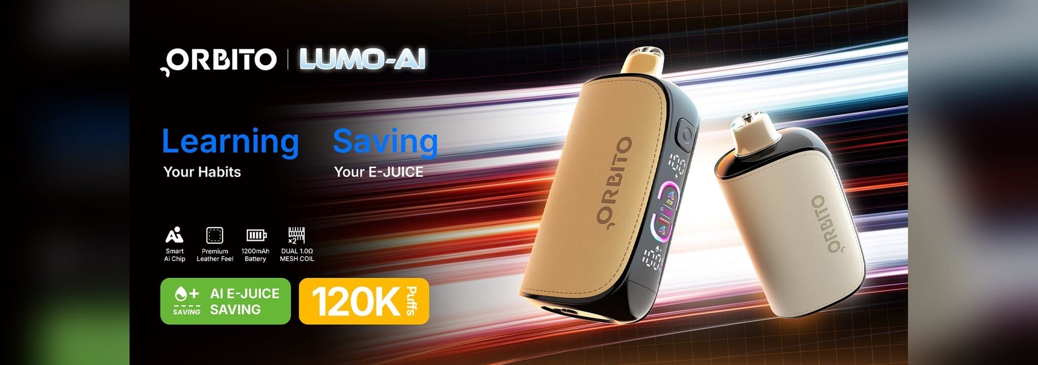 Orbito Lumo AI 120K - Now Available