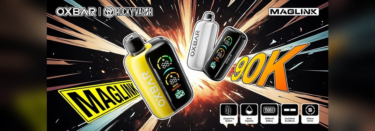 Rocky Vapor Oxbar Maglink 90K - Now Available