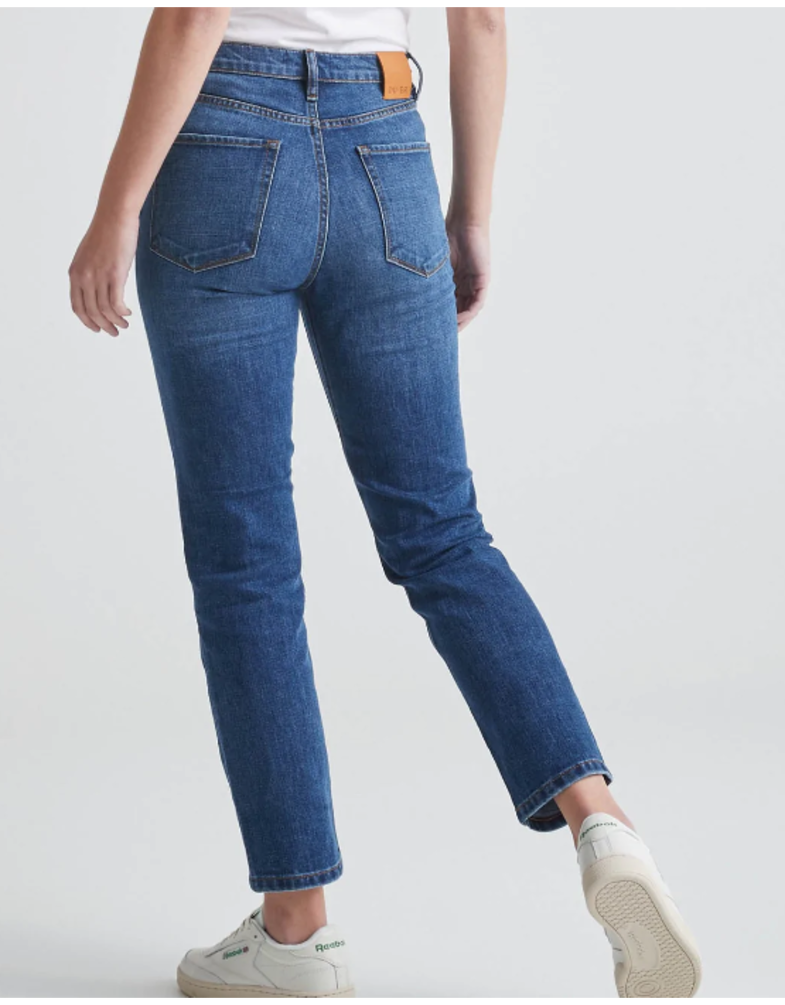 DUER WFMR4661 Midweight Performance Denim Taille haute Straight