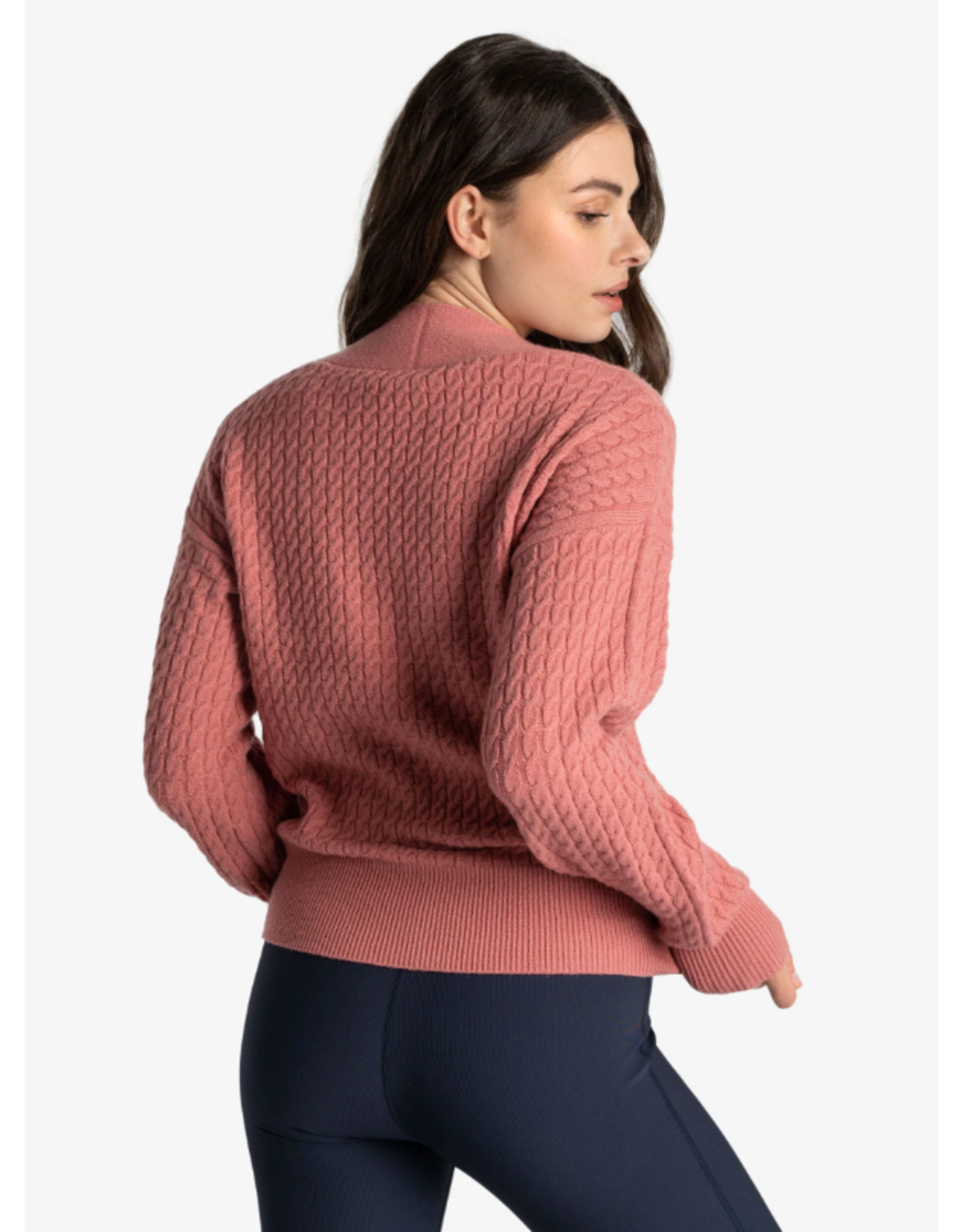 LOLË LSW4354 CAMILLE V-NECK SWEATER