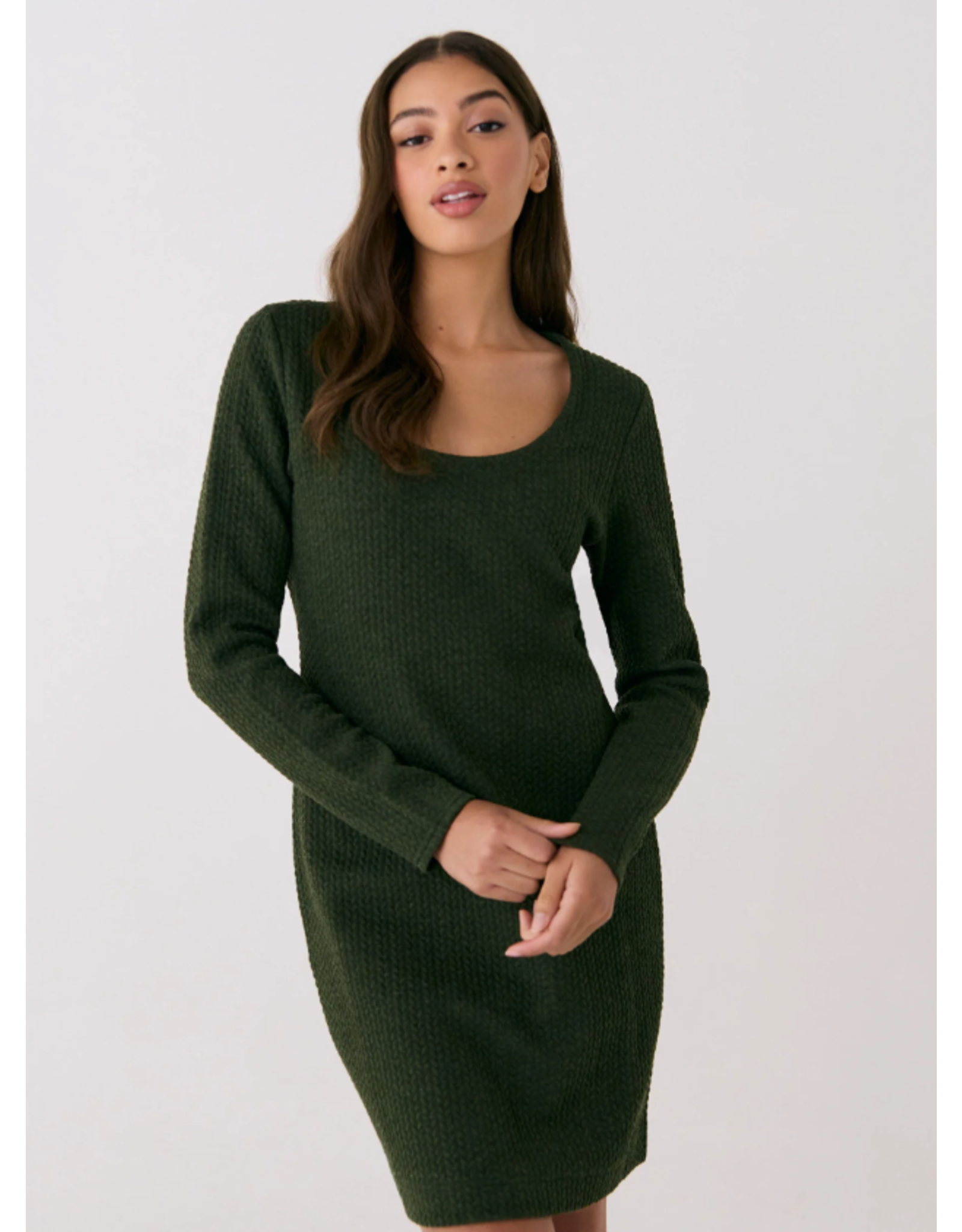 LOLË LSW4575 CLOVER LONG SLEEVES DRESS
