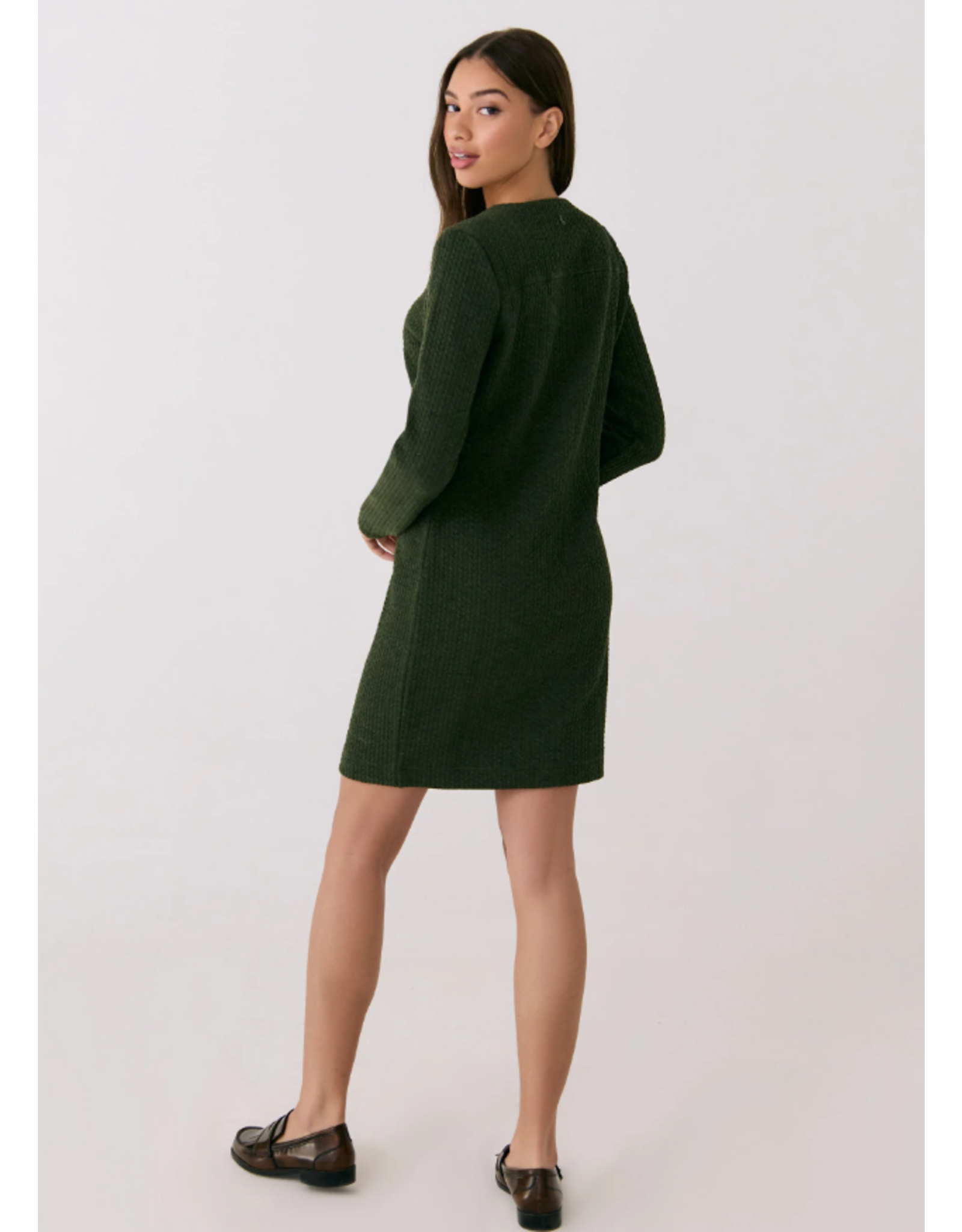 LOLË LSW4575 CLOVER LONG SLEEVES DRESS