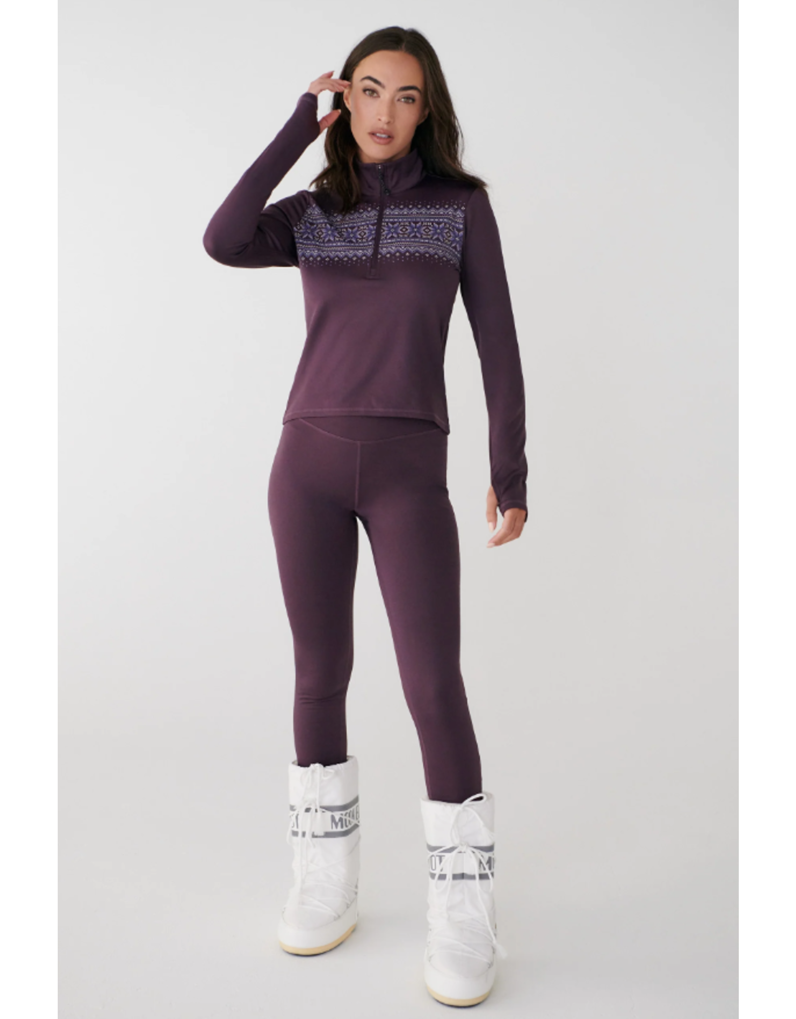 LOLË LSW4523 ARCTIC HALF ZIP