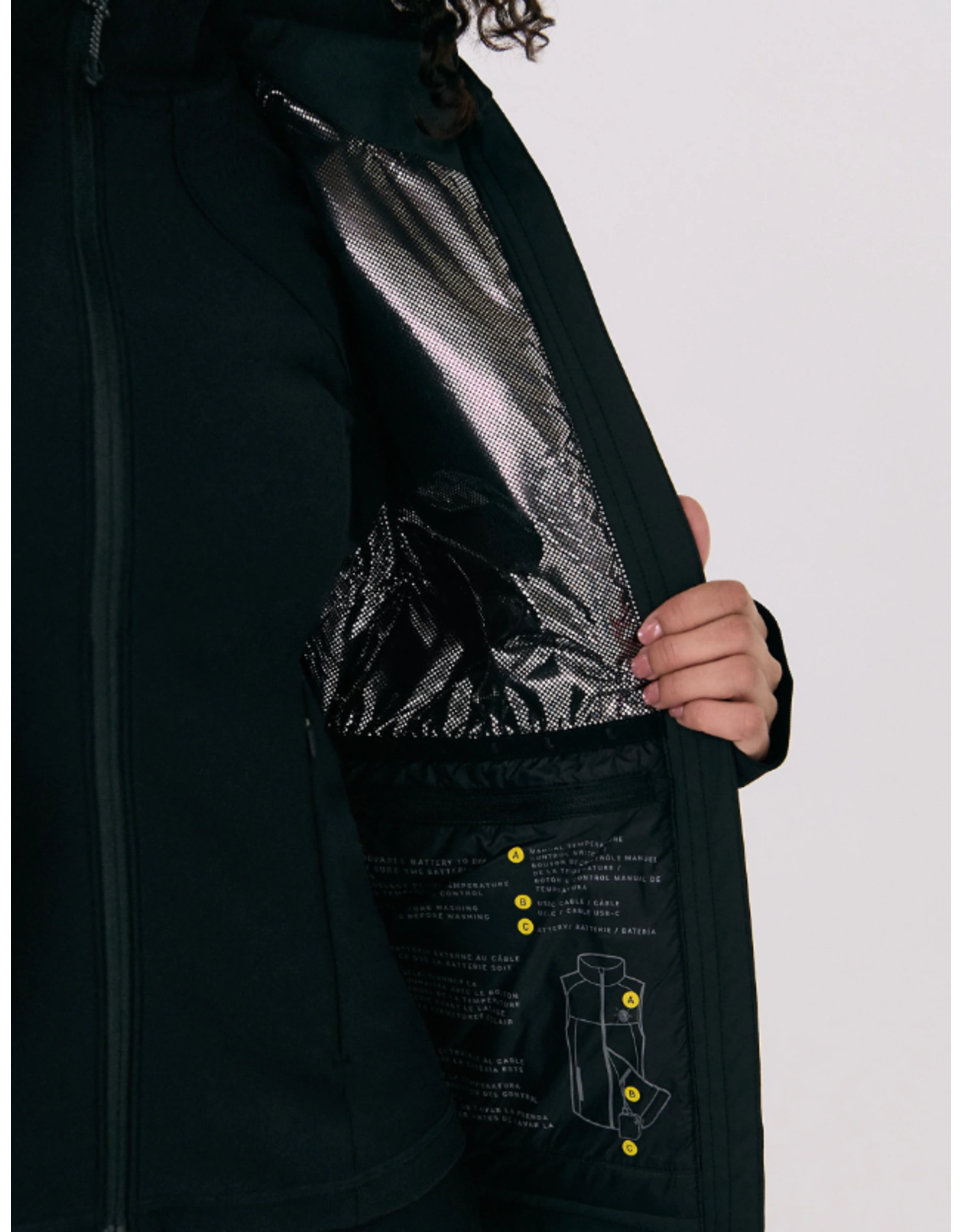 LOLË LUW0955 VESTE CHAUFFANTE