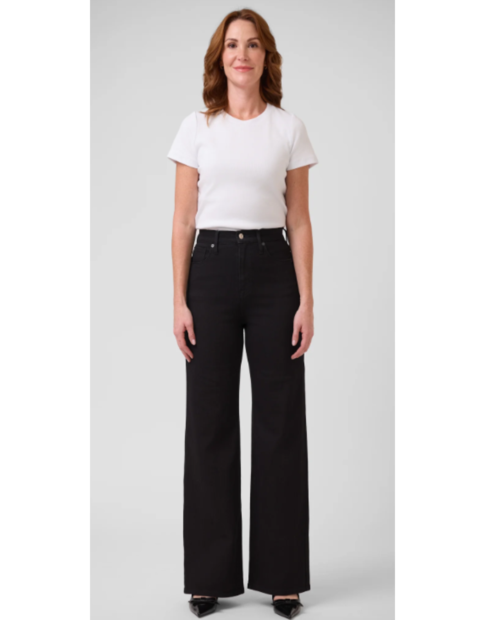 YOGA JEANS LILY TAILLE HAUTE JAMBE LARGE
