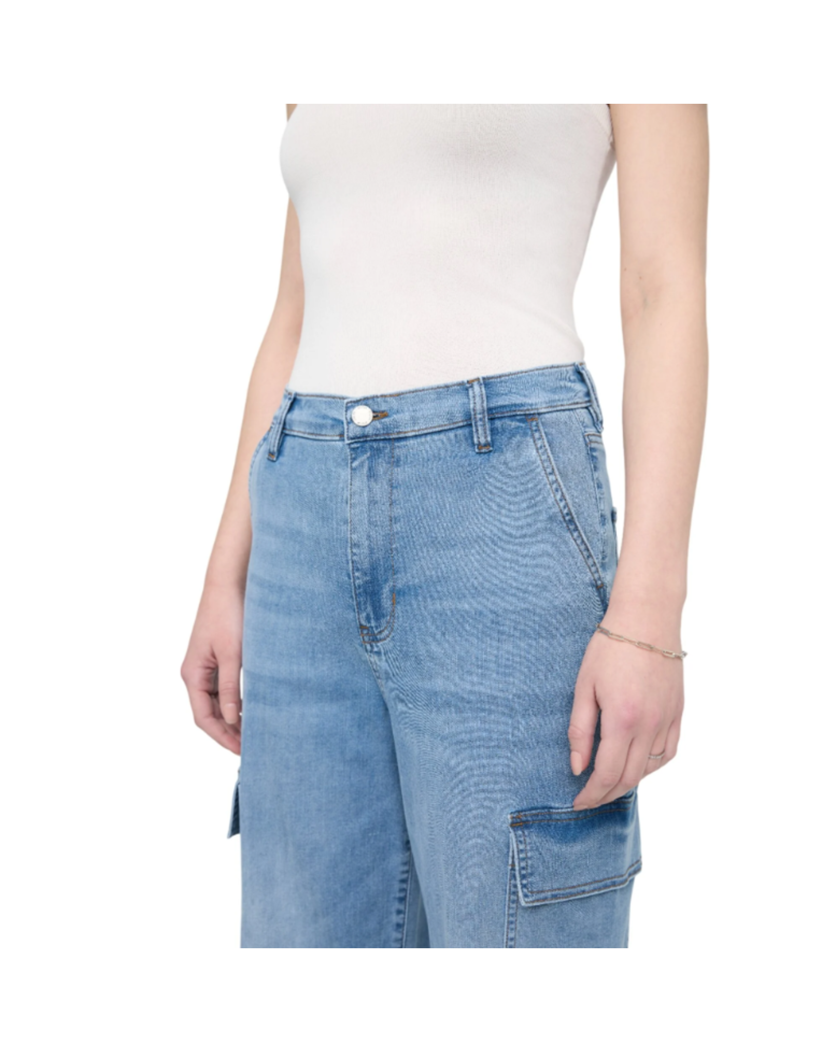 DUER WFWR4501 Performance Denim Lite High Rise Cargo